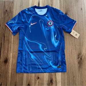 NWT NIKE MENS MED CHELSEA FC 24/25 MATCH AUTHENTIC HOME JERSEY BLUE FN8760-496